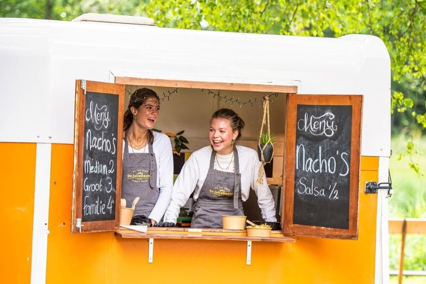Juice en smoothiebar op sportevent