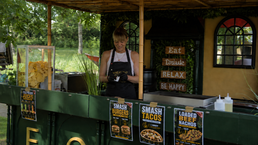 Smashburger streetfood catering